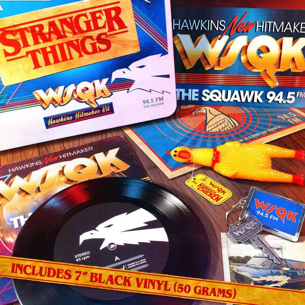 Caja metalica WSQK Hawkins Hitmaker Stranger Things