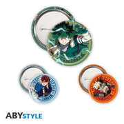 MY HERO ACADEMIA MIDORIYA BAKUGO & TODOROKI Chapa PACK