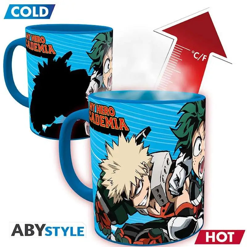 MY HERO ACADEMIA HEROES HEAT CHANGE Taza Frikytopia