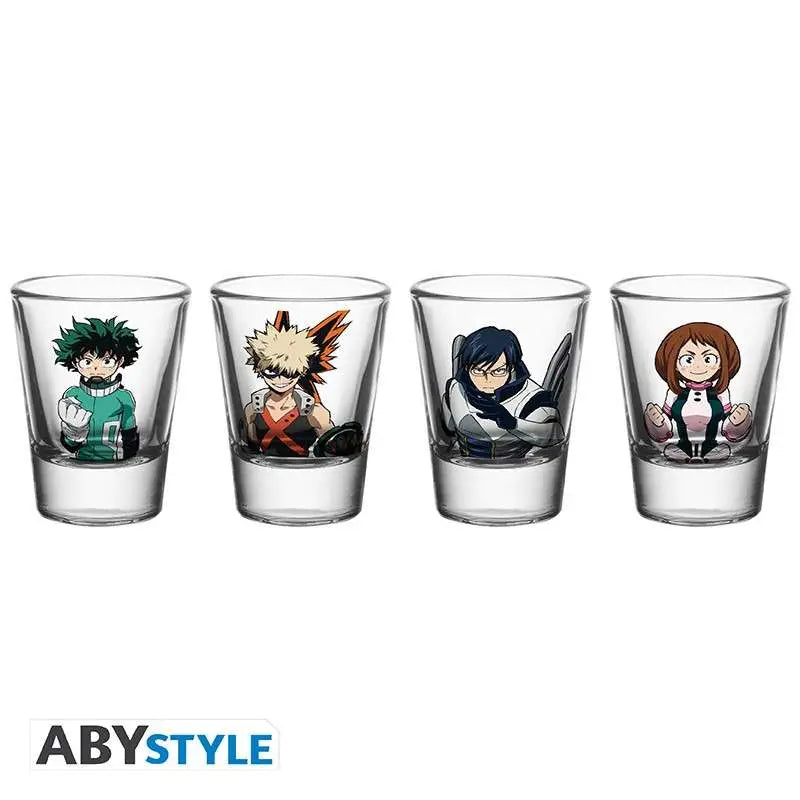 MY HERO ACADEMIA HEROES SHOOTERS SET (4x) Frikytopia