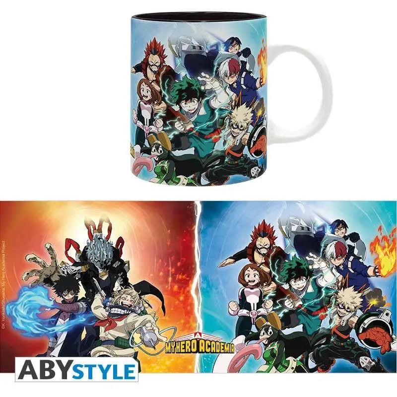 MY HERO ACADEMIA HEROES VS VILLAINS Taza