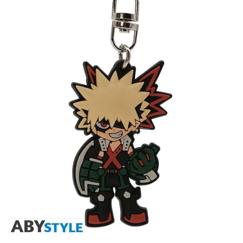 MY HERO ACADEMIA BAKUGO Llavero PVC Frikytopia