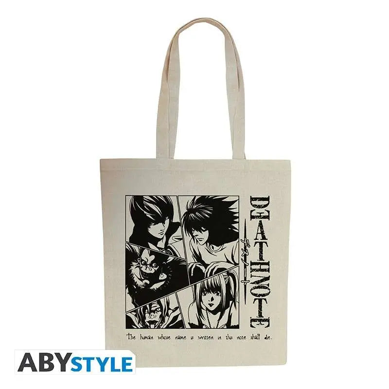 DEATH NOTE CHARACTERS TOTE Bolsa Frikytopia