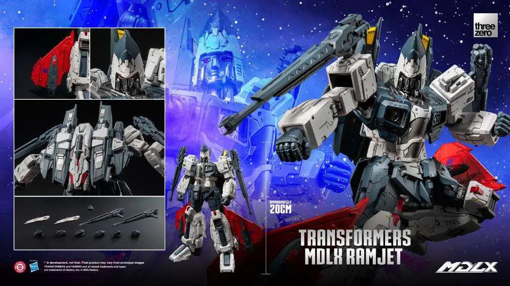 TRANSFORMERS MDLX RAMJET ACTION Figura
