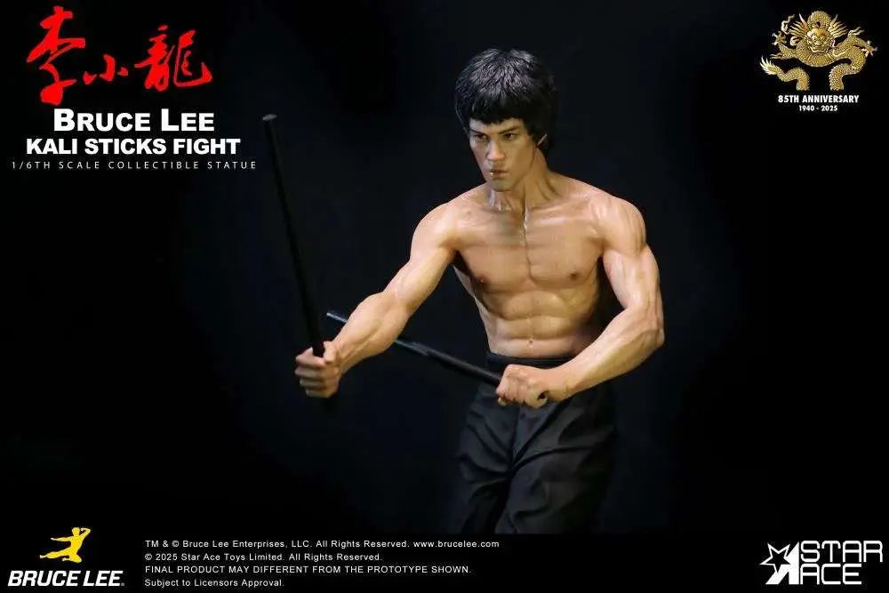 BRUCE LEE KALI STICKS FIGHT NORMAL BASEMENT VER. Estatua