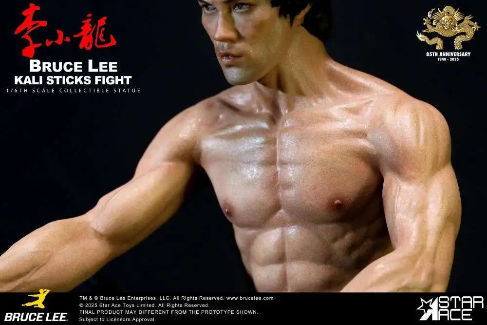 BRUCE LEE KALI STICKS FIGHT NORMAL BASEMENT VER. Estatua