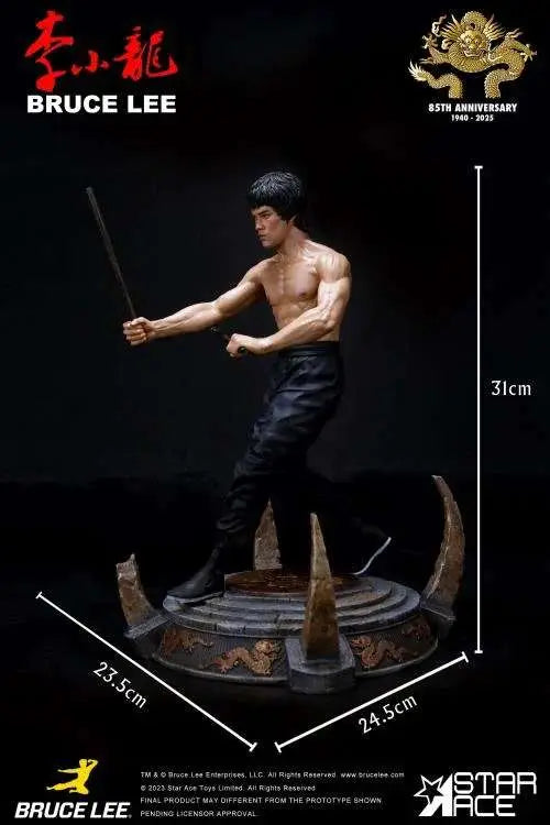 BRUCE LEE KALI STICKS FIGHT DELUXE BASEMENT VER. Estatua