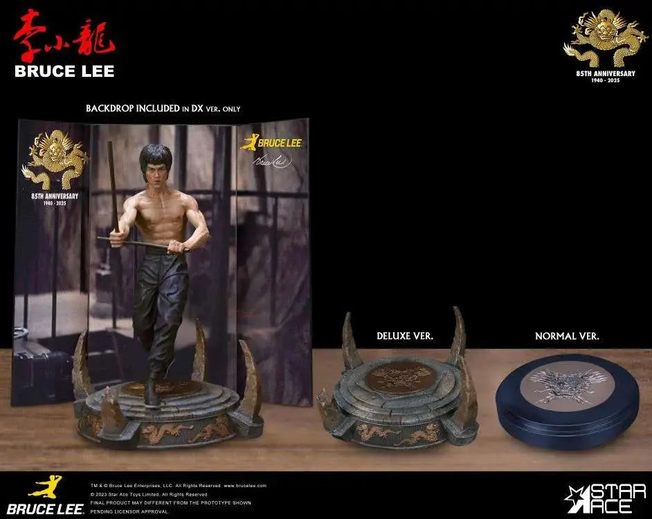 BRUCE LEE KALI STICKS FIGHT DELUXE BASEMENT VER. Estatua