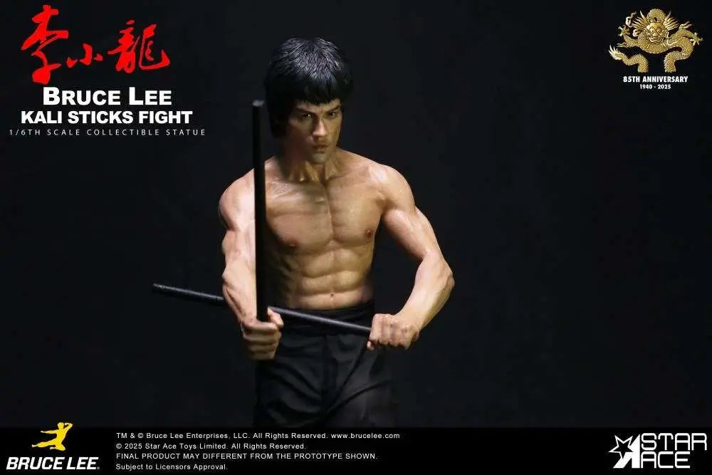 BRUCE LEE KALI STICKS FIGHT DELUXE BASEMENT VER. Estatua