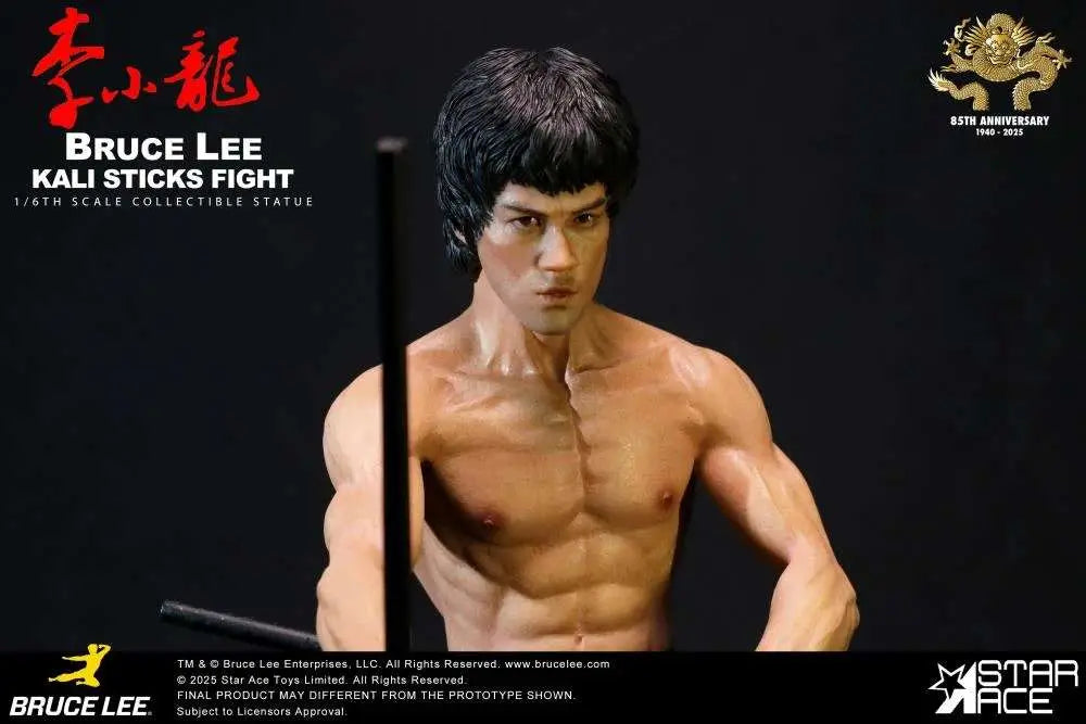 BRUCE LEE KALI STICKS FIGHT DELUXE BASEMENT VER. Estatua