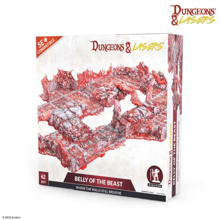 DUNGEONS & LASER BELLY OF THE BEAST Frikytopia