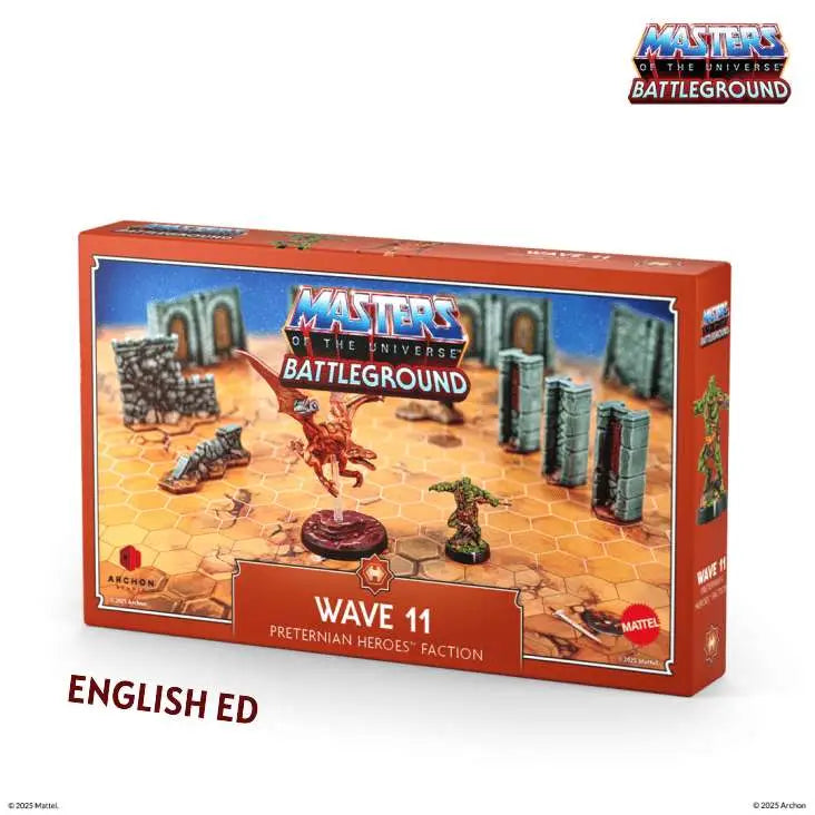 MOTU WAVE 11 PRETERNIAN HEROES MOSS MAN / TURBODACTYL ENGLISH