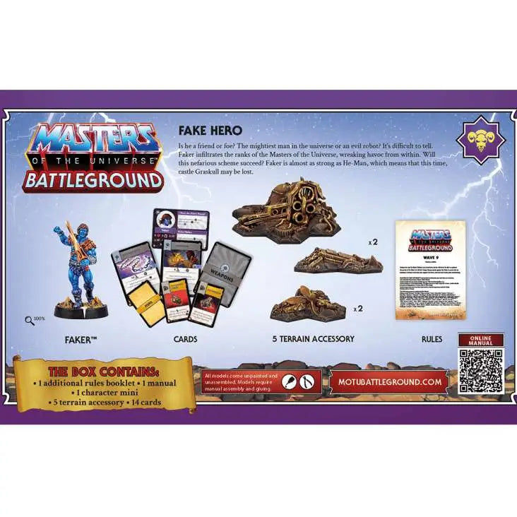 MOTU WAVE 9 EVIL WARRIORS FACTION ENGLISH