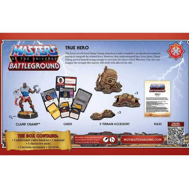 Masters of the Universe: Battleground Juego de Miniaturas Wave 9: Masters of the Universe Faction *Edición Italiano*