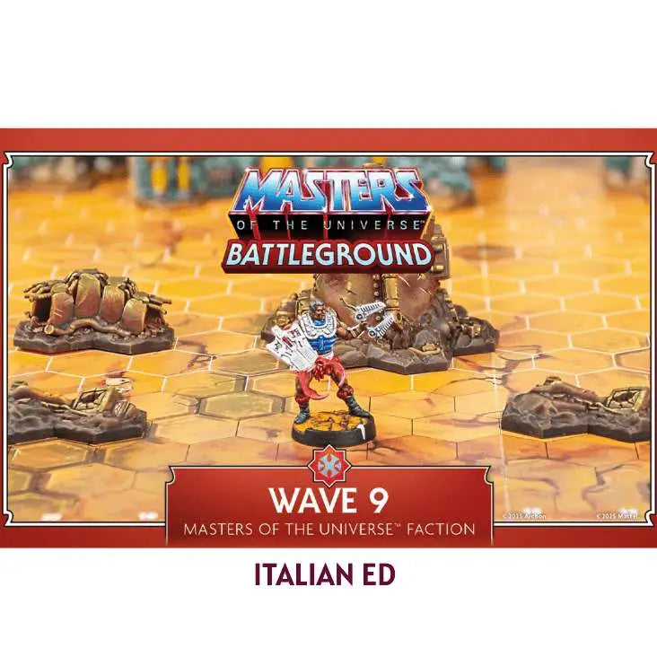 Masters of the Universe: Battleground Juego de Miniaturas Wave 9: Masters of the Universe Faction *Edición Italiano*
