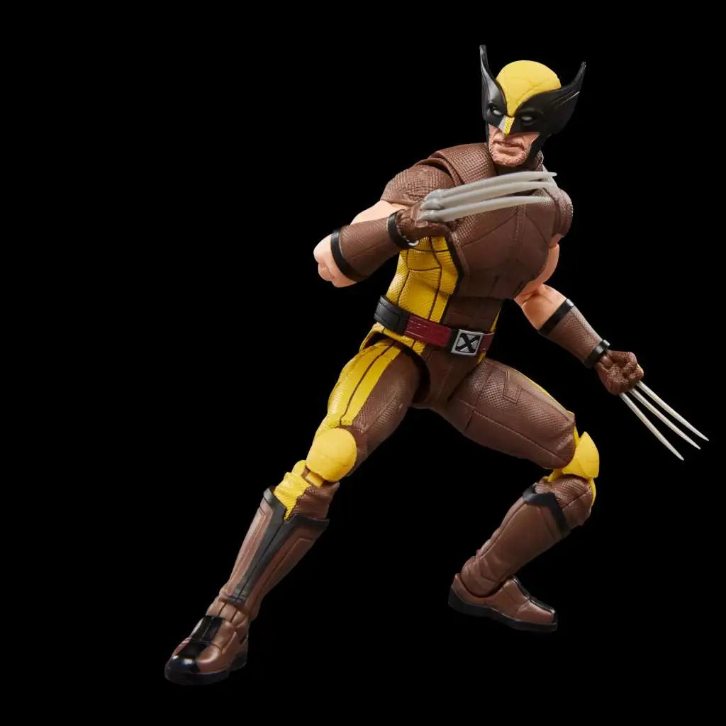 Figura Wolverine Brown Suit Deadpool & Wolverine Marvel Legends Series 15cm