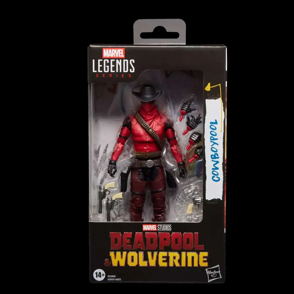 Figura Cowboypool Deadpool & Wolverine Marvel Legends Series 15cm