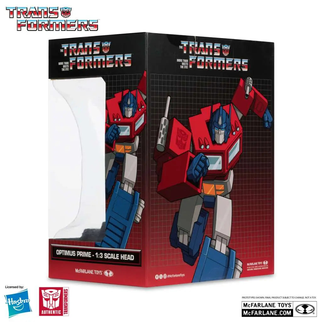 TRANSFORMERS 1:3 HEAD Réplica OPTIMUS