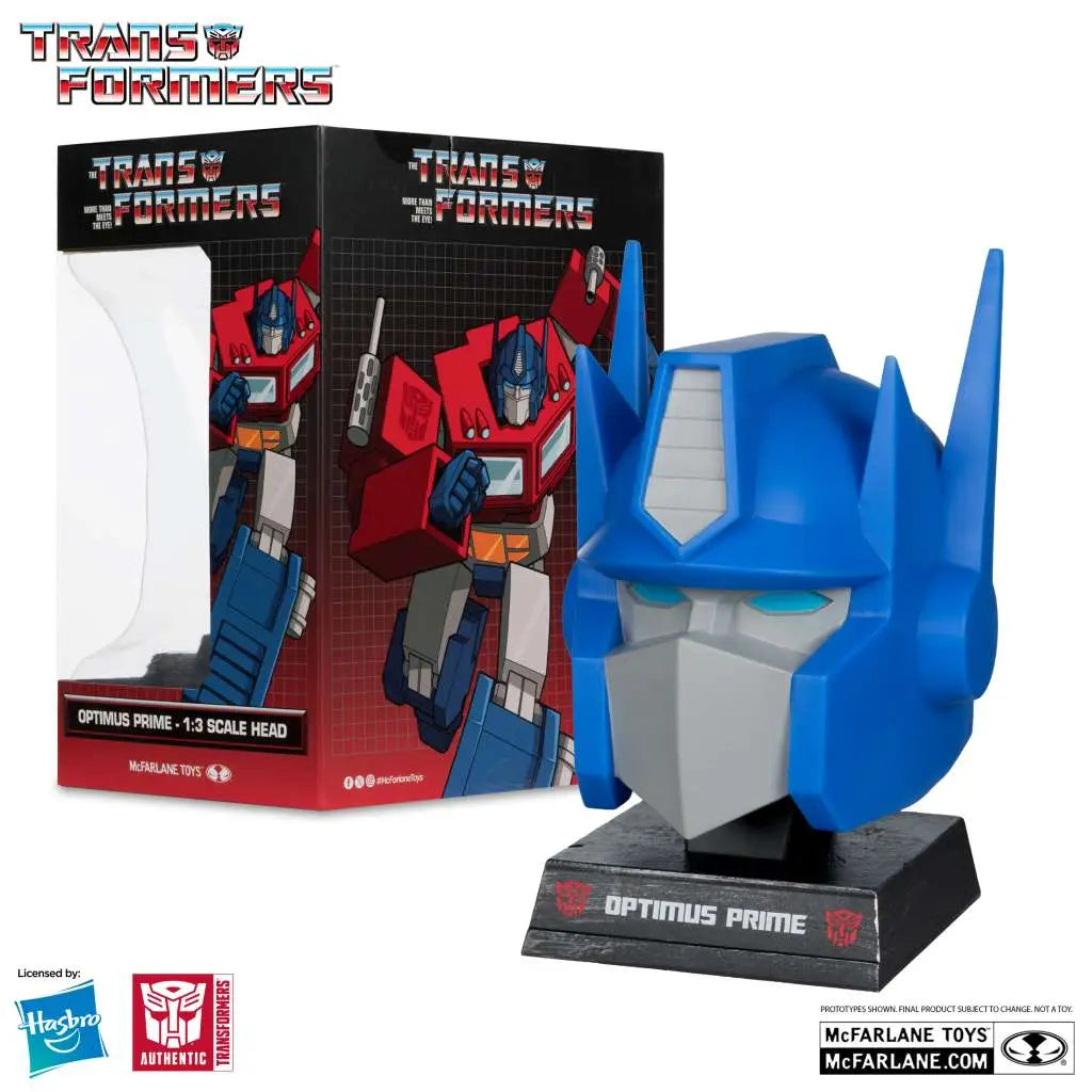 TRANSFORMERS 1:3 HEAD Réplica OPTIMUS