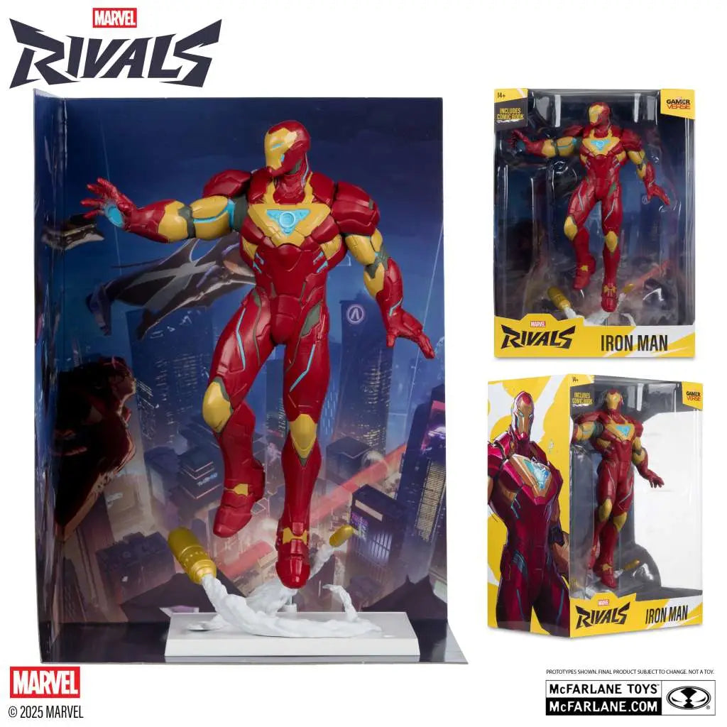 Marvel Rivals Collection Gamerverse Figura 1/6 Iron Man (Platinum Edition) 28 cm