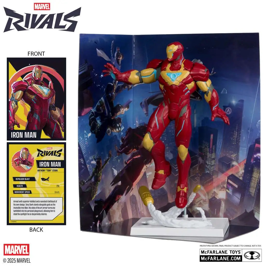 Marvel Rivals Collection Gamerverse Figura 1/6 Iron Man (Platinum Edition) 28 cm
