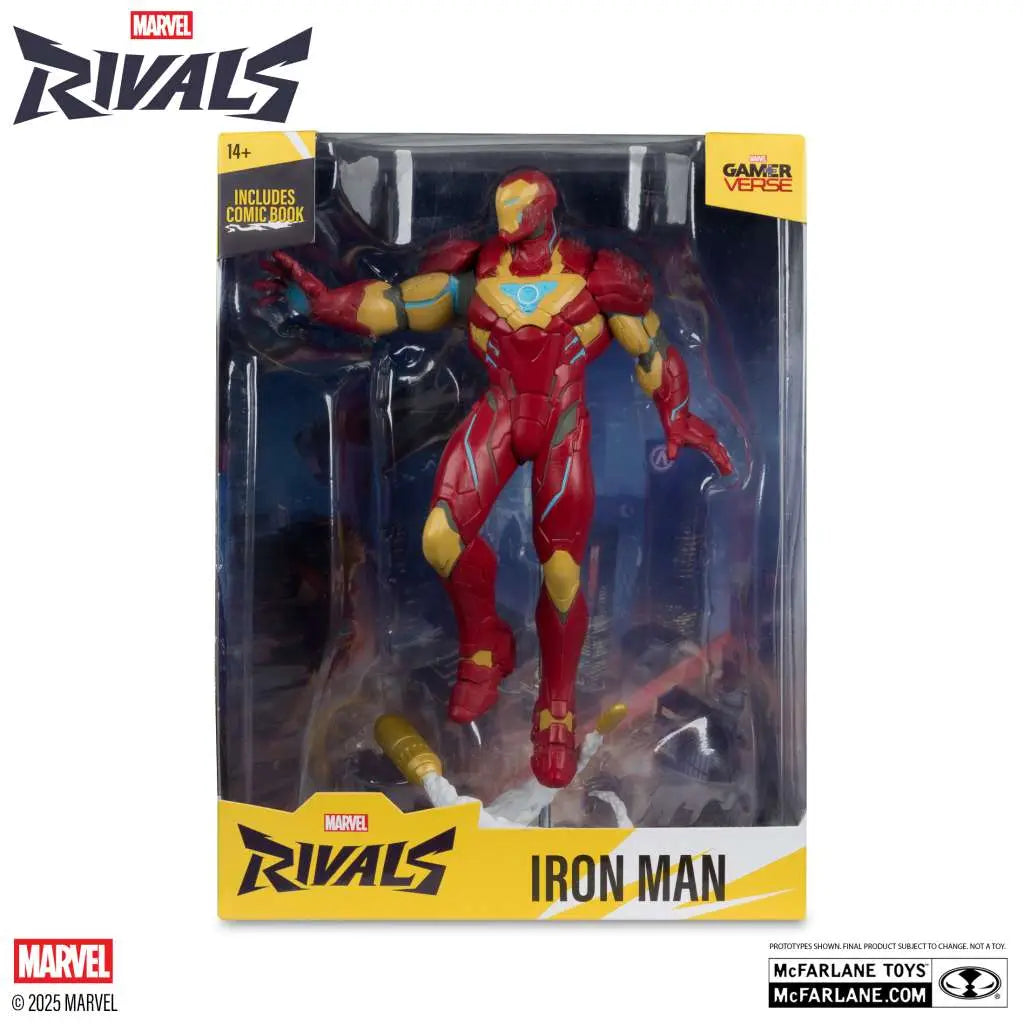 Marvel Rivals Collection Gamerverse Figura 1/6 Iron Man (Platinum Edition) 28 cm