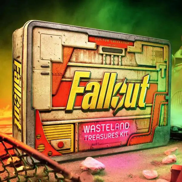 Caja metalica Tesoros del Yermo Fallout