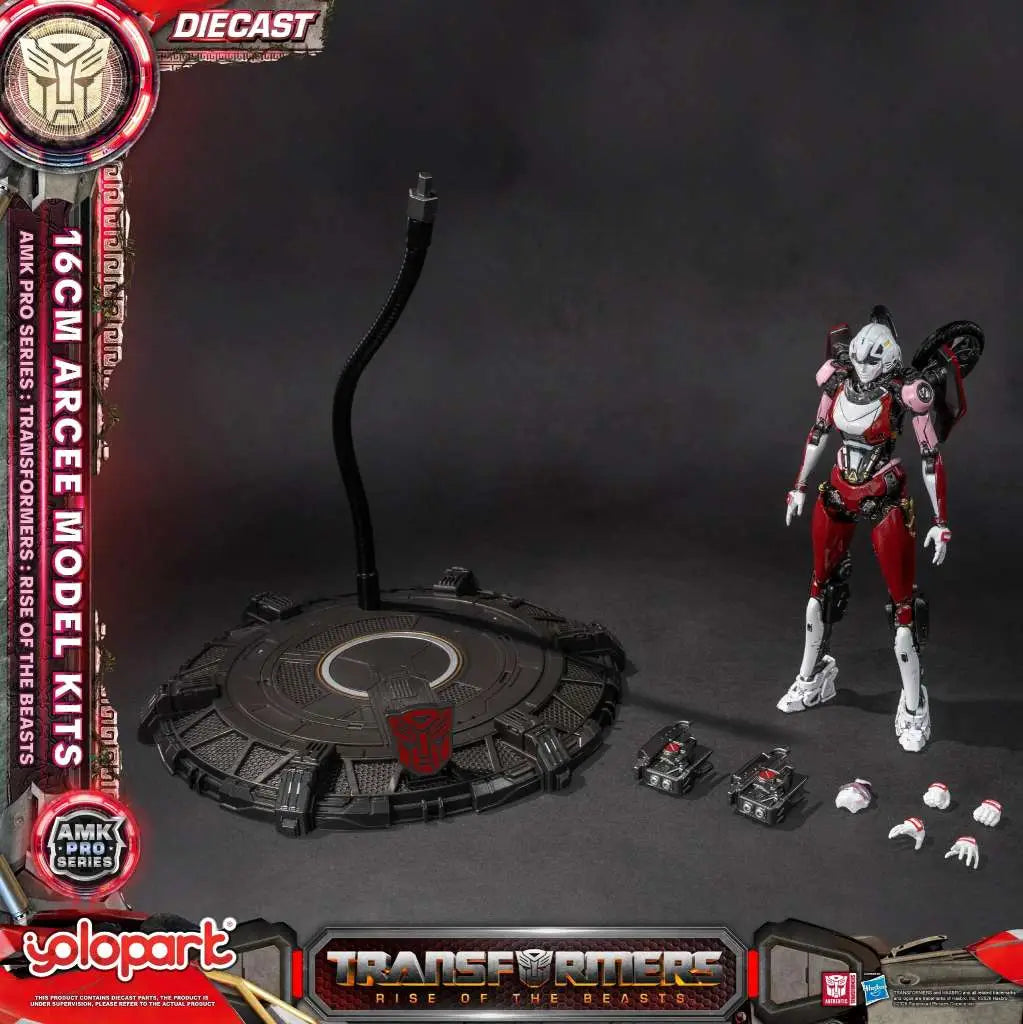 TRANSFORMERS RISE OF THE BEASTS AMK PRO ARCEE MODEL KIT Frikytopia