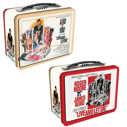 JAMES BOND LIVE AND LET DIE TIN TOTE Frikytopia