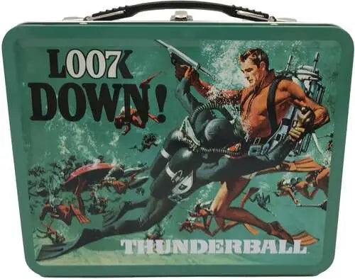 JAMES BOND THUNDERBALL TIN TOTE Frikytopia