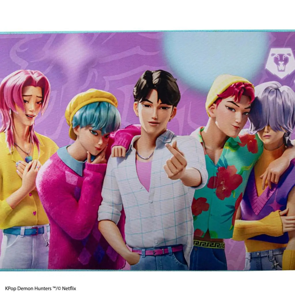 KPOP DEMON HUNTERS SAJA BOYS DESK MAT