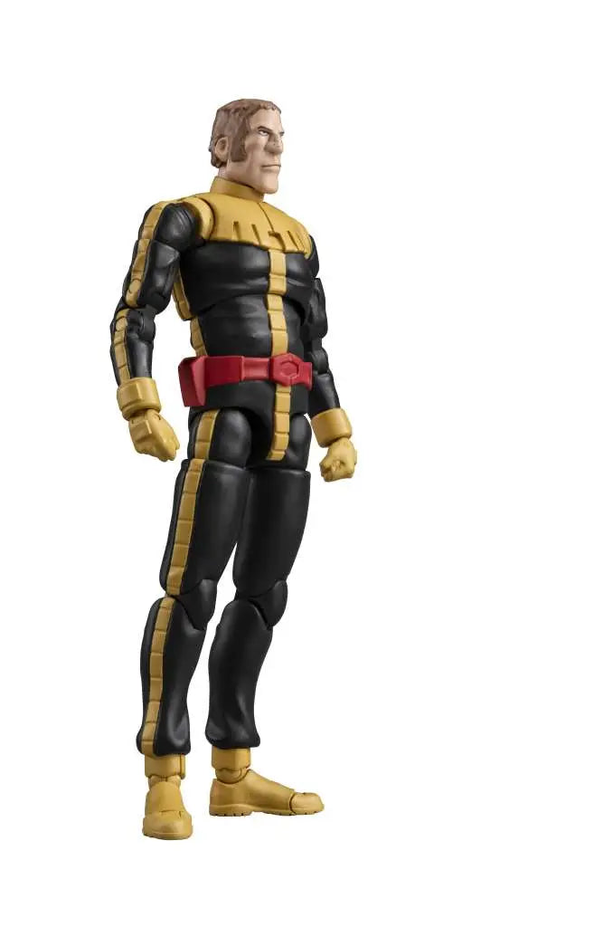 MOBILE SUIT GUNDAM PRINCIPALITY OF ZEON BLACK TRI-STARS ORTEGA NORMAL SUIT VERSION G.M.G. COLLECTION 14 ACTION Figura
