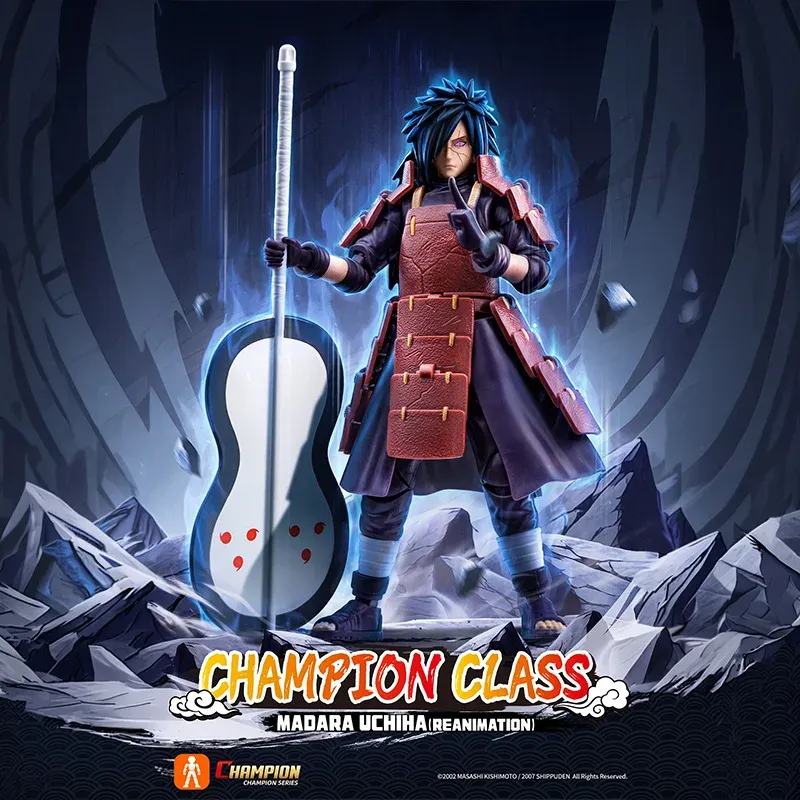 NARUTO SHIPPUDEN MADARA UCHIHA REANIMATION JUTSU CHAMPION CLASS 05 MODEL KIT