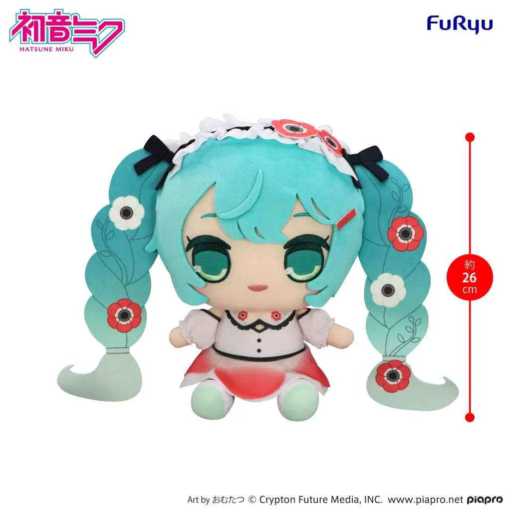 HATSUNE MIKU ANEMONE KYURUMARU BIG Peluche