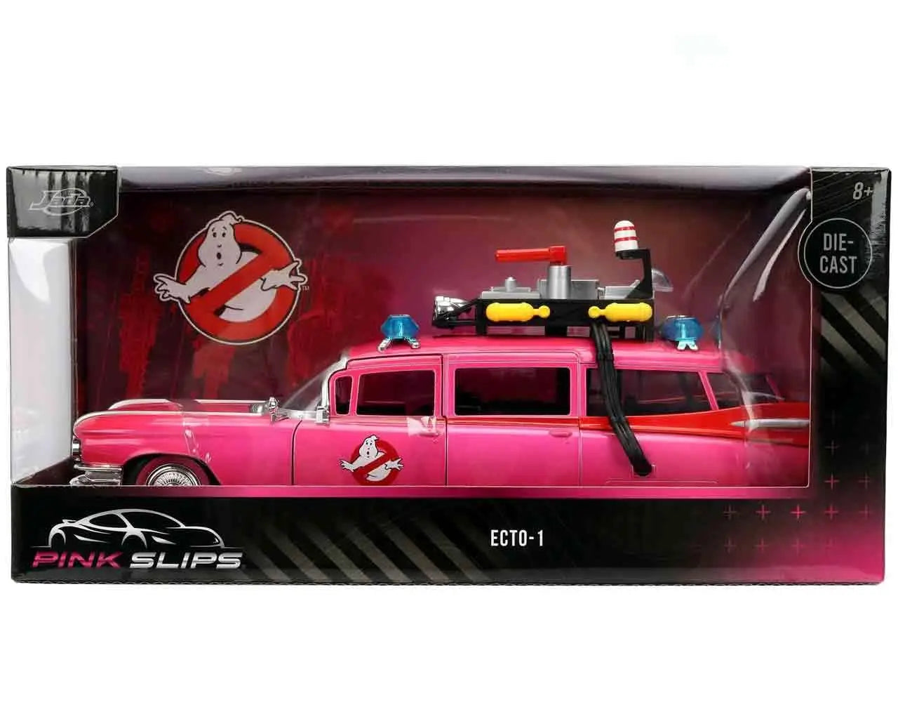 GHOSTBUSTERS ECTO 1 PINK 1/24 DIE-CAST MODEL VARIANT LIMITED EDITION