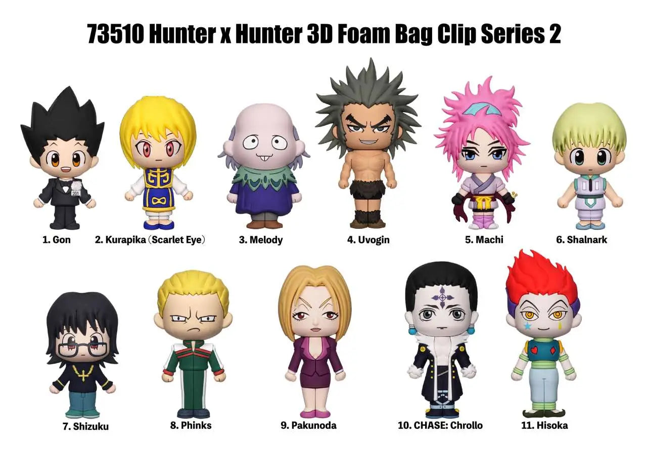 HUNTER X HUNTER S.2 Bolsa CLIP BLIND Caja DISPLAY (24)