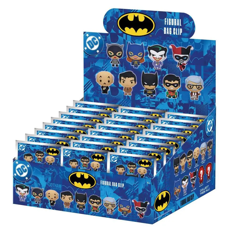 BATMAN ANIMATED Bolsa CLIP BLIND Caja DISPLAY (24) Frikytopia
