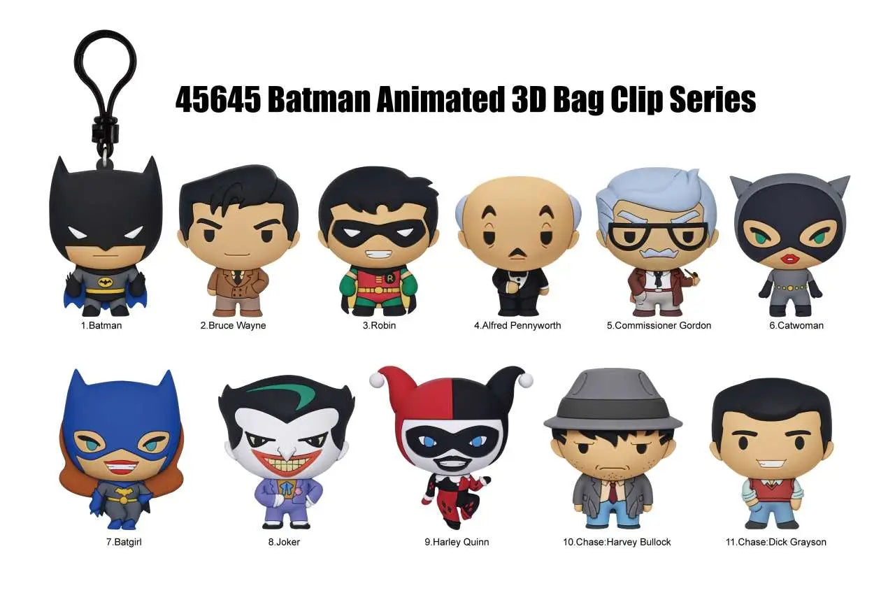 BATMAN ANIMATED Bolsa CLIP BLIND Caja DISPLAY (24)
