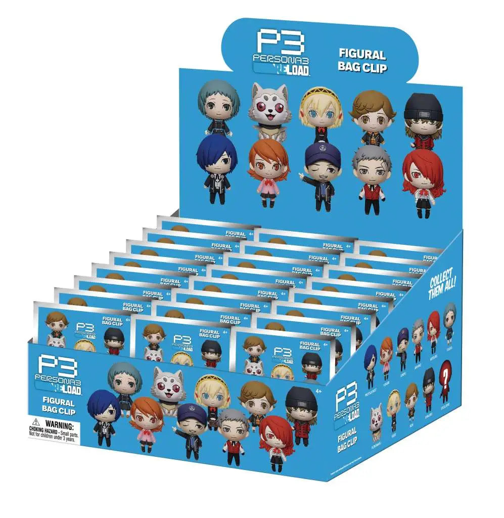 PERSONA 3 RELOAD Bolsa CLIP BLIND Caja DISPLAY (24) Frikytopia