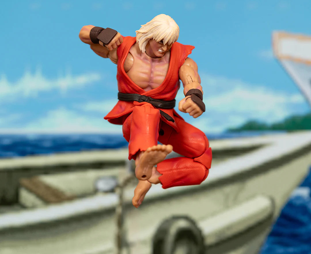 STREET FIGHTER 2 VIOLENT KEN 1/12 DELUXE ACTION Figura LIMITED EDITION