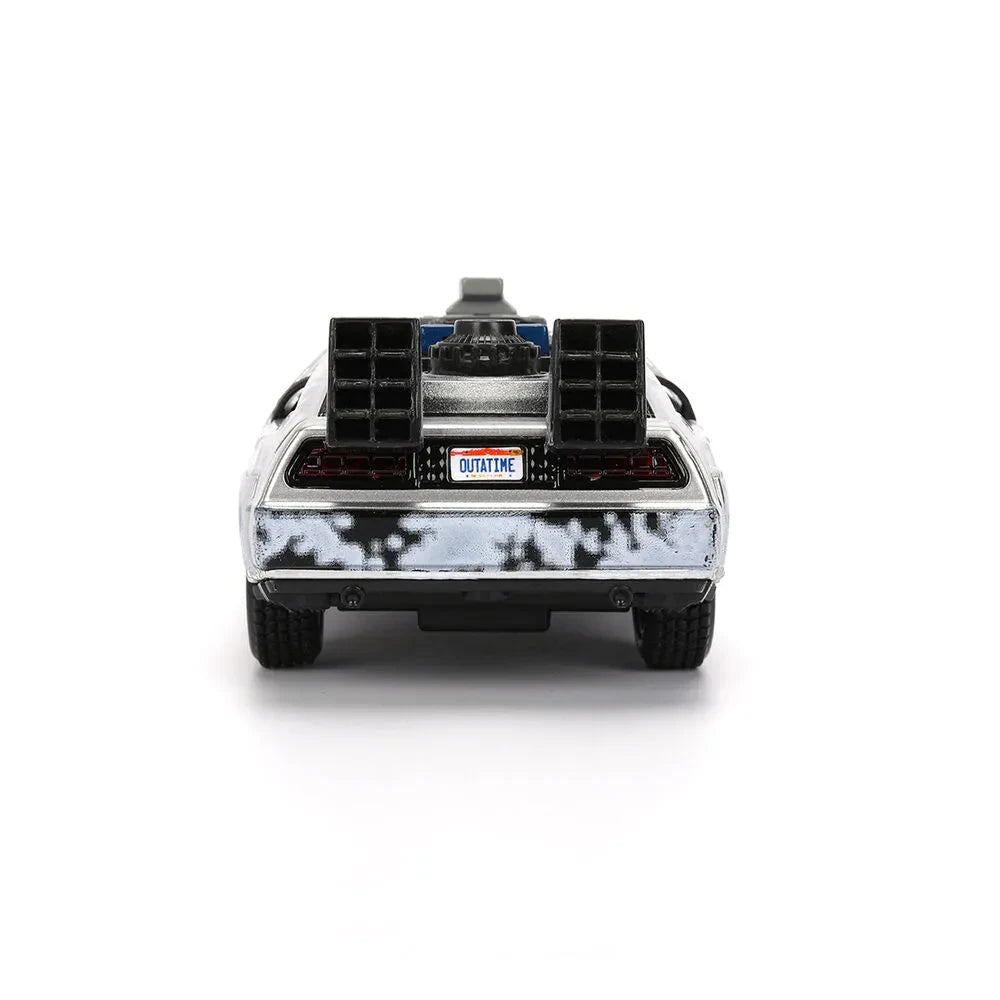 Replica Dlorean Efecto Hielo Time Machine 40th Anniversary Regreso al Futuro