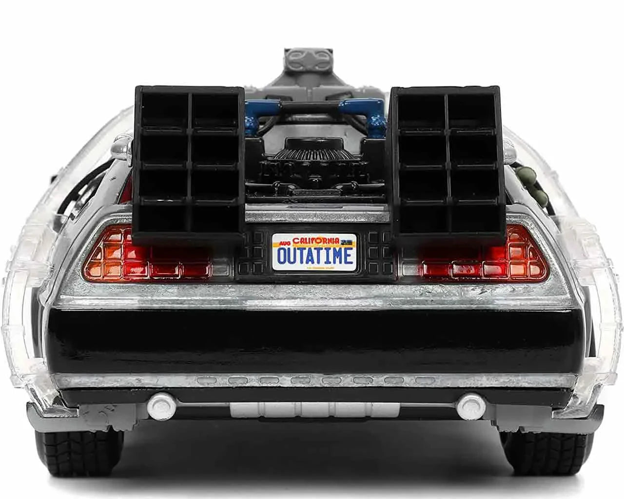 Replica DLorean Hollywood Rides Time Machine 40th Anniversary Regreso al Futuro