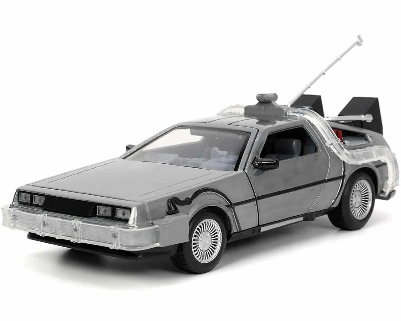 Replica DLorean Hollywood Rides Time Machine 40th Anniversary Regreso al Futuro