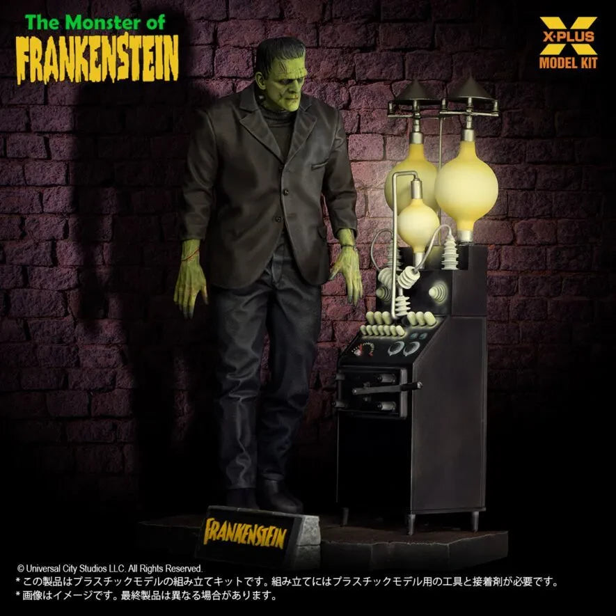THE MONSTER OF FRANKENSTEIN 1/8 SCALE PLASTIC MODEL KIT Frikytopia