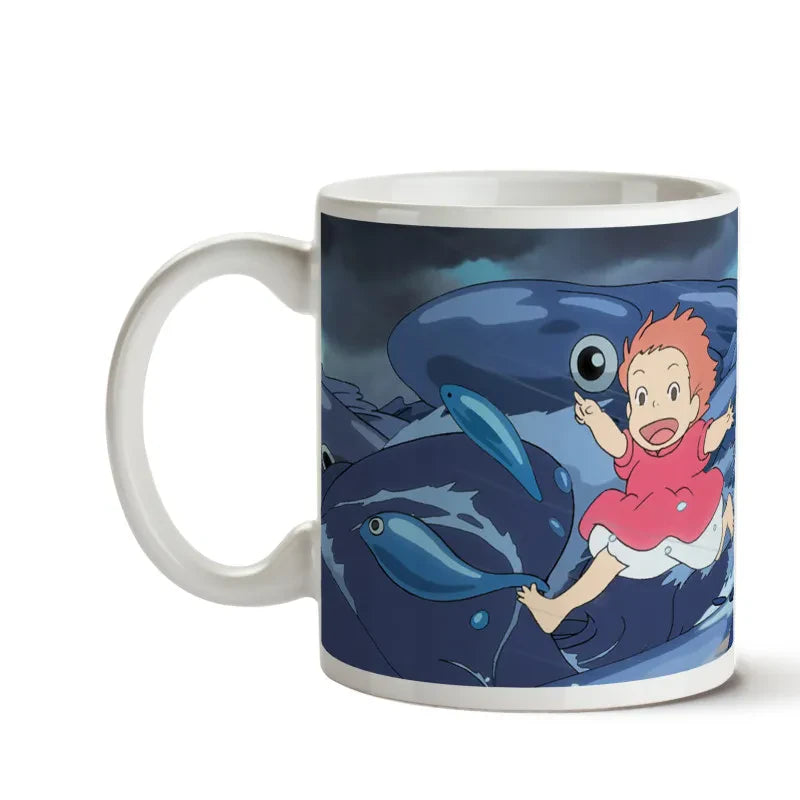 Gake no ue no Ponyo Taza Waves