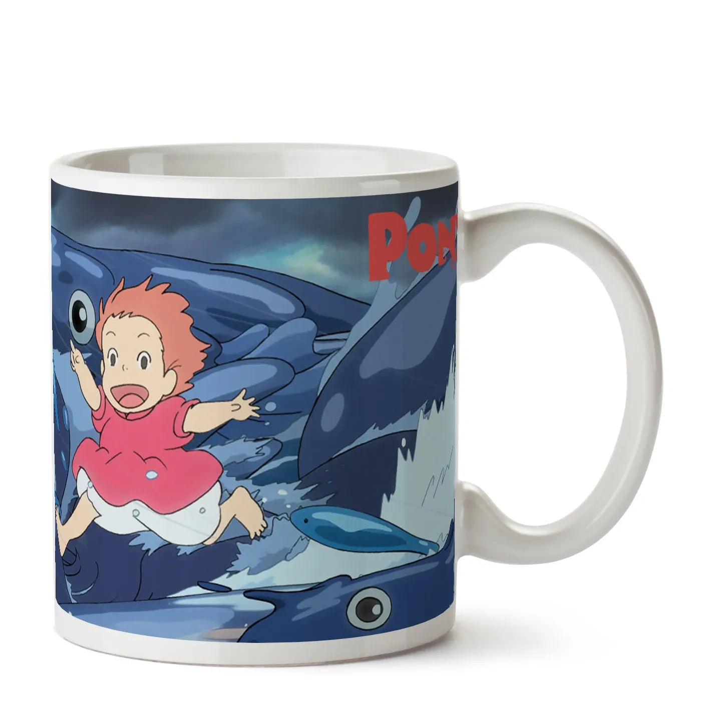 Gake no ue no Ponyo Taza Waves