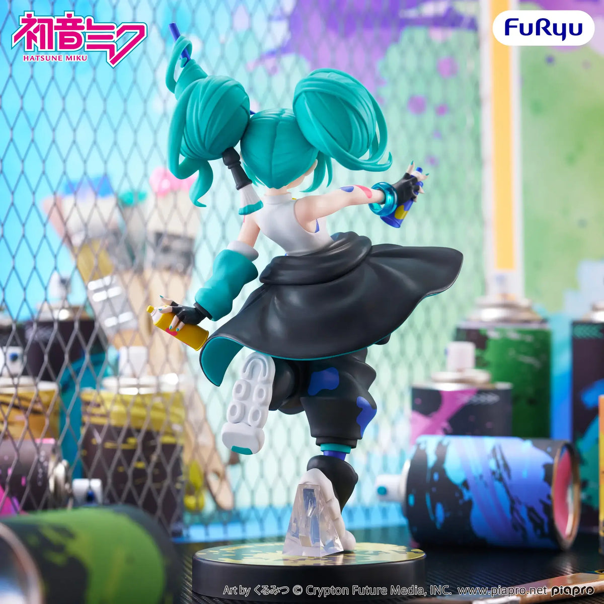 HATSUNE MIKU PAINT GIRL ANOTHER COLOR MUCHUTE Figura