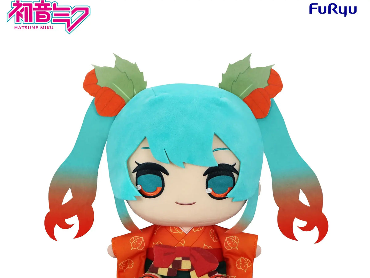 HATSUNE MIKU FLOWER FAIRY WINTER CHERRY KYURUMARU BIG Peluche Frikytopia