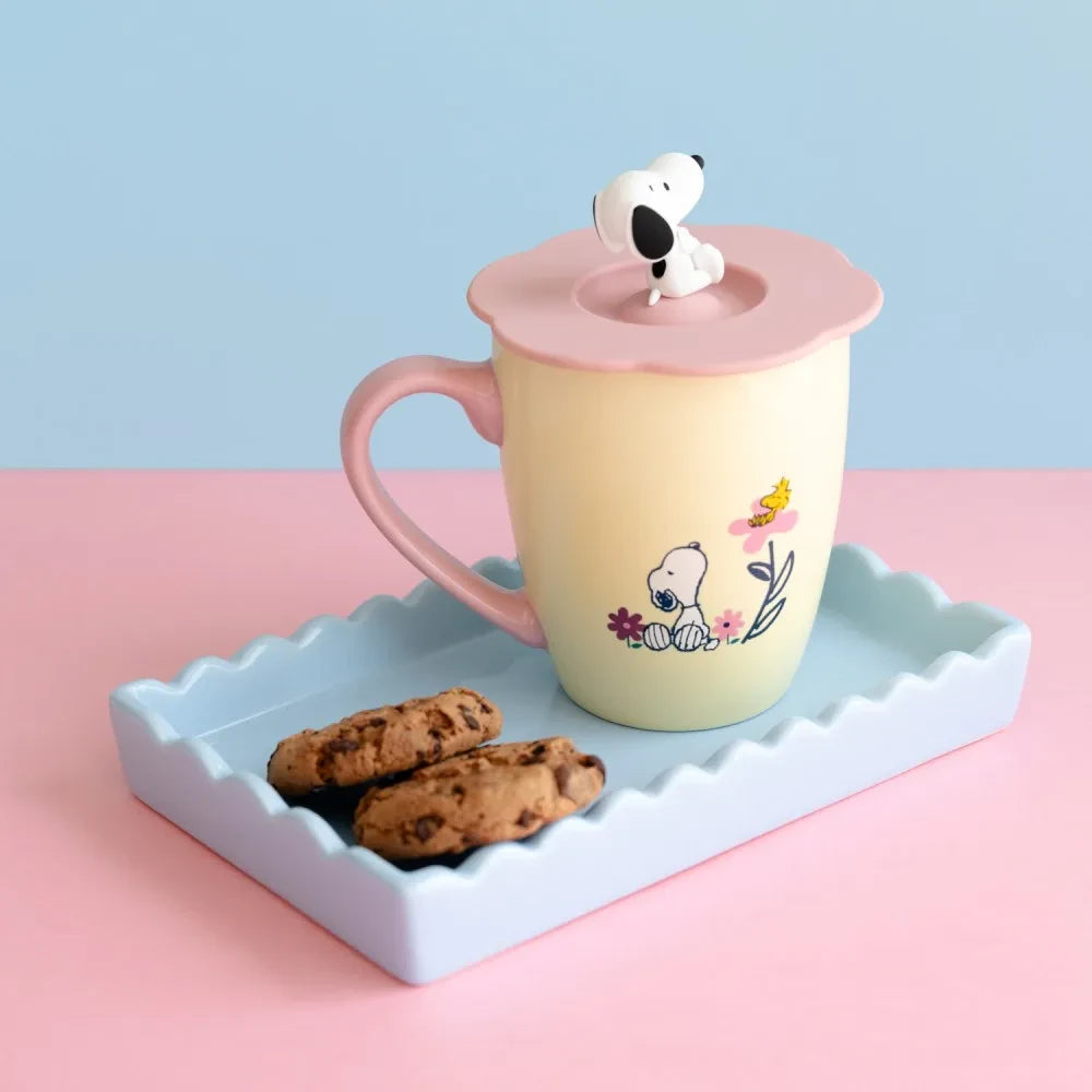 Taza premium tapa Snoopy