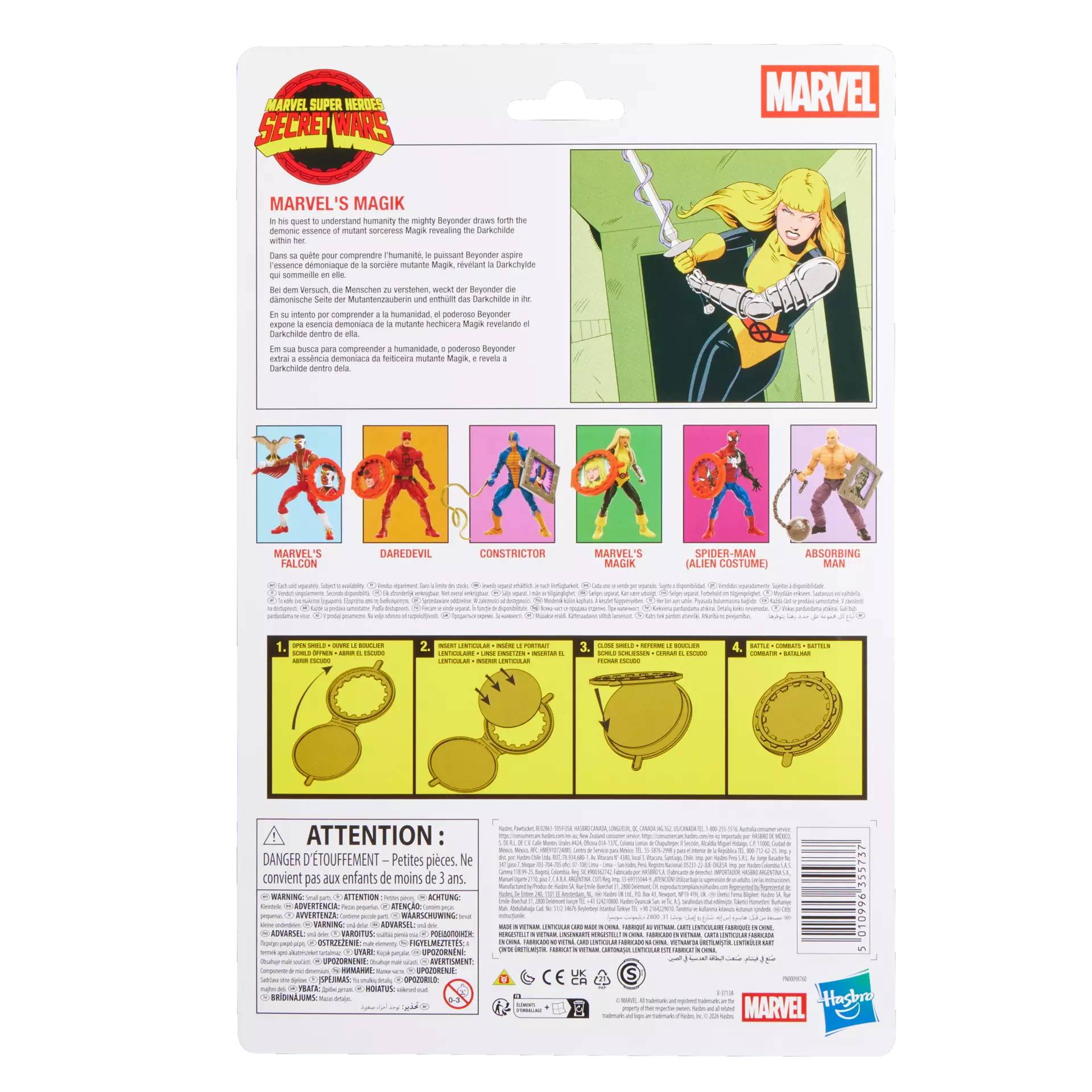 Figura Marvel´s Magik Secret Wars Marvel Legends Series 15cm